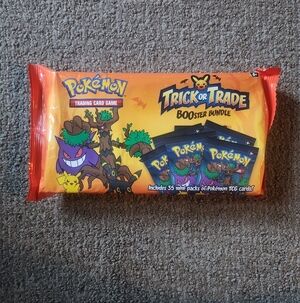 Pokémon Trick or Trade Booster Bundle 2024 Unopened 35 Mini Packs
